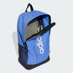 Rückansicht von adidas Rucksack Linear Rucksack Daypack Blue Fusion / Black / White