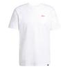 adidas Graphic T-Shirt mit Wimpelmotiv T-Shirt Herren - White