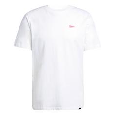 adidas Graphic T-Shirt mit Wimpelmotiv T-Shirt Herren White