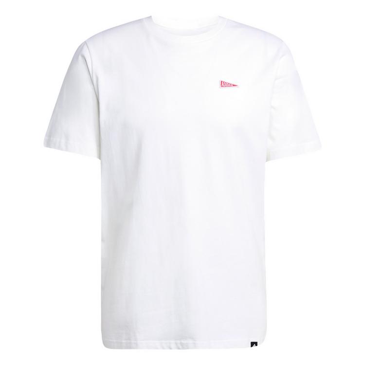 adidas adidas Graphic T-Shirt mit Wimpelmotiv T-Shirt Herren - White - 0 | SportScheck