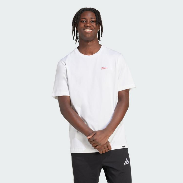 adidas adidas Graphic T-Shirt mit Wimpelmotiv T-Shirt Herren - White - 0 | SportScheck