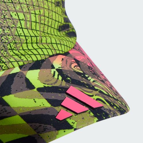 Rückansicht von adidas adidas x Jeremy Scott Kappe Cap Multicolor / Lucid Pink