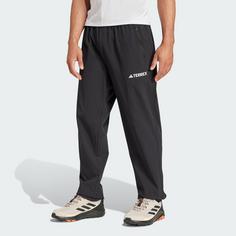Rückansicht von adidas Multi Essentials Stretch Hose Wanderhose Herren Black