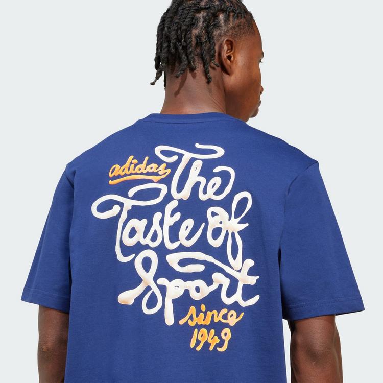 adidas adidas Food Sauce Grafik T-Shirt T-Shirt Herren - Dark Blue - 1 | SportScheck