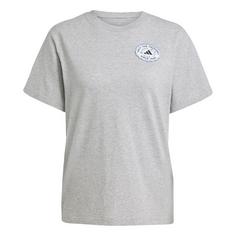 adidas Farmers Market Graphic T-Shirt T-Shirt Damen Medium Grey Heather