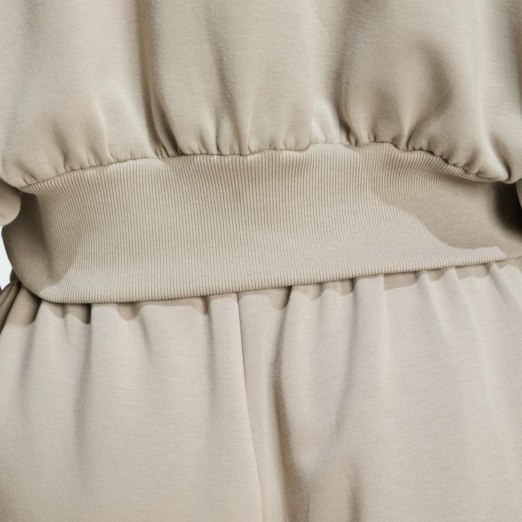 adidas adidas Soft Lux Sweatshirt, locker geschnitten Sweatshirt Damen - Silver Pebble - 1 | SportScheck