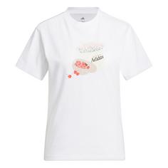 adidas Farmers Market Graphic T-Shirt T-Shirt Damen White