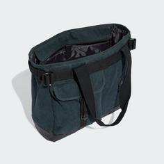Rückansicht von adidas adidas Utility Tragetasche Umhängetasche Carbon
