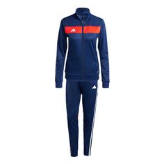 adidas Tiro 25 Essentials Trainingsanzug Trainingsanzug Damen Team Navy / Red