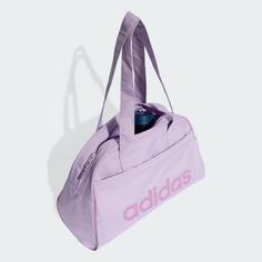 Rückansicht von adidas adidas Linear Essentials Bowling Tasche Umhängetasche Damen Powder Plum / Preloved Purple
