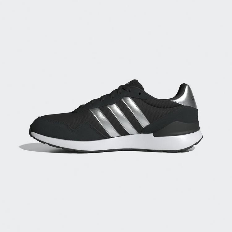 adidas adidas Run 60s 4.0 Schuh Sneaker Damen - Core Black / Silver Metallic / Cloud White - 5 | SportScheck