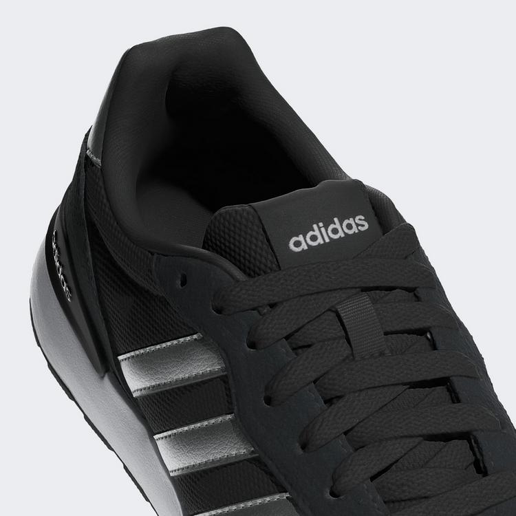 adidas adidas Run 60s 4.0 Schuh Sneaker Damen - Core Black / Silver Metallic / Cloud White - 6 | SportScheck