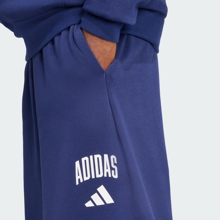 adidas adidas Collegiate Hose Trainingshose Herren - Dark Blue / White - 0 | SportScheck