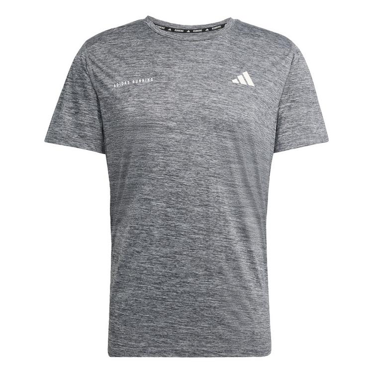 adidas adidas Own The Run Melange T-Shirt Funktionsshirt Herren - Black / Grey Three Mel - 0 | SportScheck