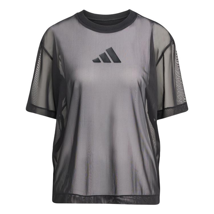 adidas adidas Soft Lux Mesh T-Shirt T-Shirt Damen - Black - 0 | SportScheck