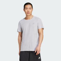Rückansicht von adidas Adi365 Running CLIMACOOL+ T-Shirt T-Shirt Herren Halo Silver / White
