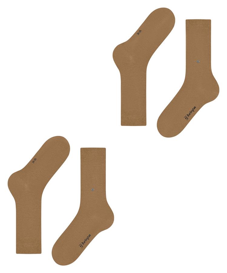 Burlington Burlington Everyday SO 2-Pack Socken Herren - brown sugar (5152) - 2 | SportScheck