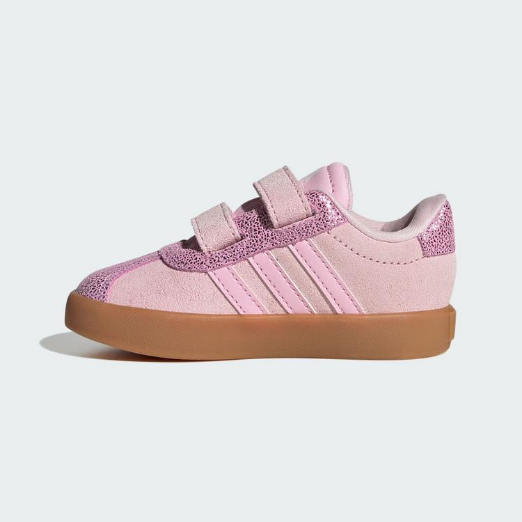 adidas adidas Kinderschuh VL Court 3.0 Kids Sneaker Kinder - Clear Pink / Clear Pink / Gum - 5 | SportScheck