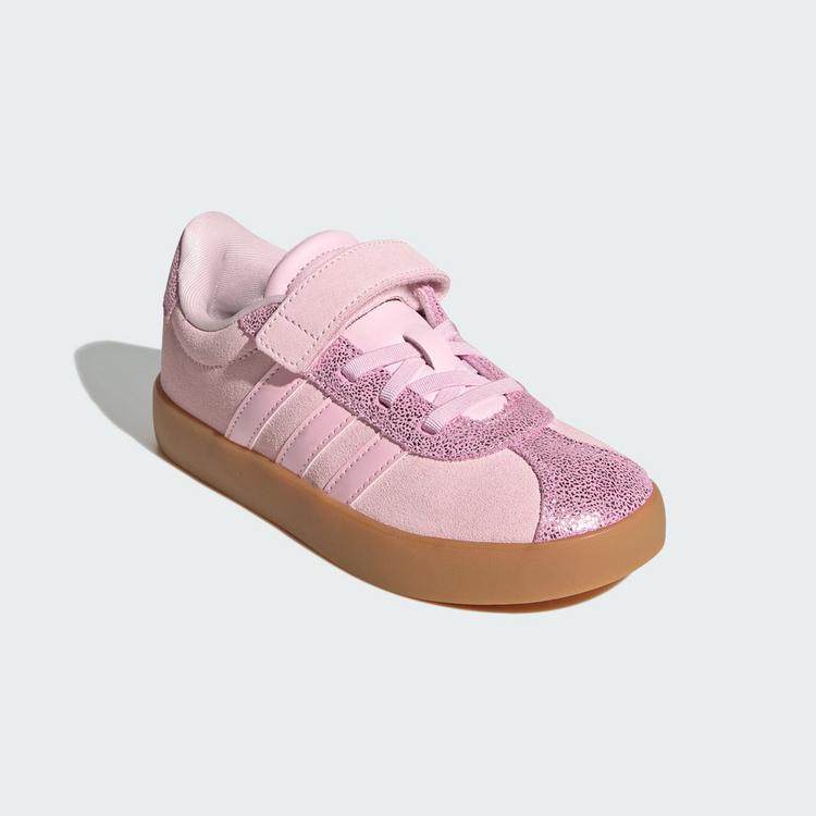 adidas adidas Kinderschuh VL Court 3.0 Kids Sneaker Kinder - Clear Pink / Clear Pink / Gum - 3 | SportScheck