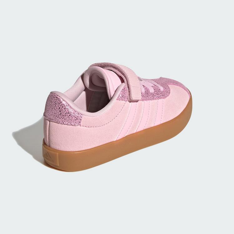 adidas adidas Kinderschuh VL Court 3.0 Kids Sneaker Kinder - Clear Pink / Clear Pink / Gum - 4 | SportScheck