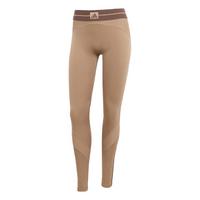 adidas Hyperglam Rib 1/1 Leggings Leggings Damen - Chalky Brown / Earth Strata