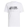 adidas adidas Basketball Graphic T-Shirt Basketball Shirt Herren - White