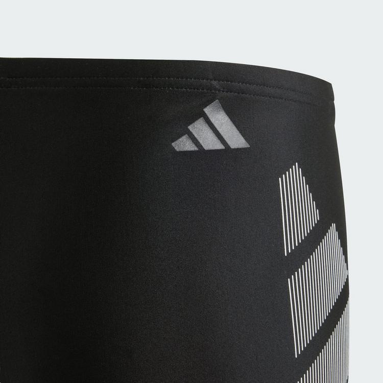 adidas adidas Big Bars Kids Boxer-Badehose Badehose Kinder - Black - 1 | SportScheck