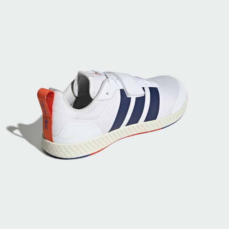 adidas adidas Die Total Weightlifting Schuhe Fitnessschuhe - Cloud White / Dark Blue / Royal Blue - 4 | SportScheck