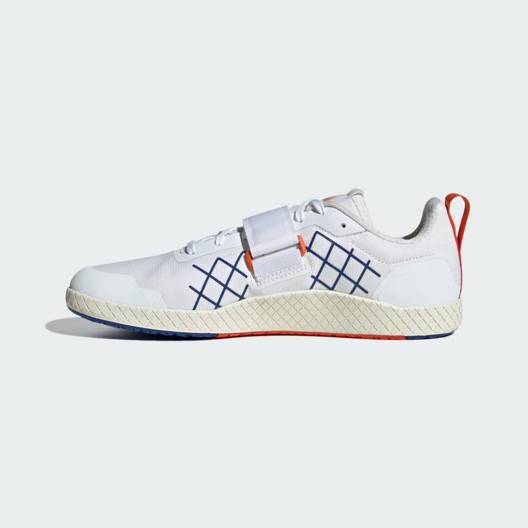 adidas adidas Die Total Weightlifting Schuhe Fitnessschuhe - Cloud White / Dark Blue / Royal Blue - 5 | SportScheck