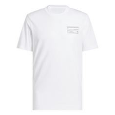 adidas adidas Basketball Graphic T-Shirt Basketball Shirt Herren White / Black