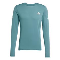 adidas Adi365 Running CLIMACOOL+ Longsleeve Funktionsshirt Herren Preloved Teal
