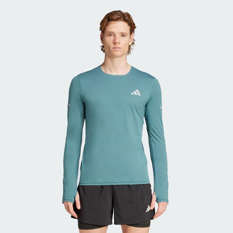 adidas adidas Adi365 Running CLIMACOOL+ Longsleeve Funktionsshirt Herren - Preloved Teal - 0 | SportScheck