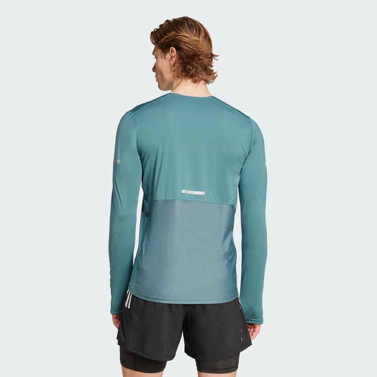 adidas adidas Adi365 Running CLIMACOOL+ Longsleeve Funktionsshirt Herren - Preloved Teal - 1 | SportScheck