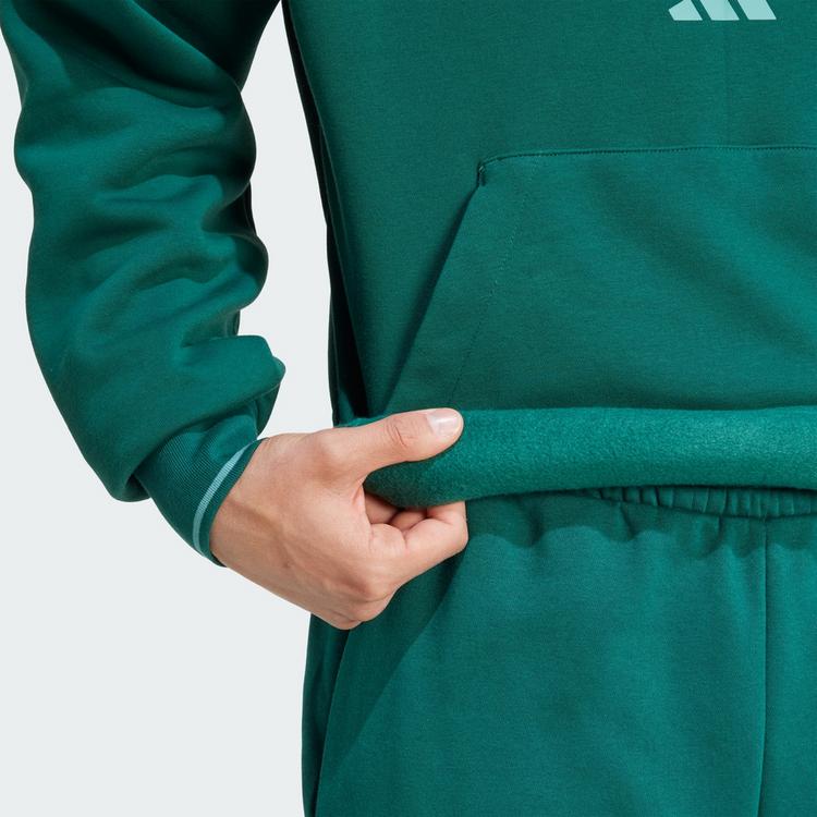adidas adidas Collegiate Hoodie Hoodie Herren - Collegiate Green / Powder Teal - 1 | SportScheck