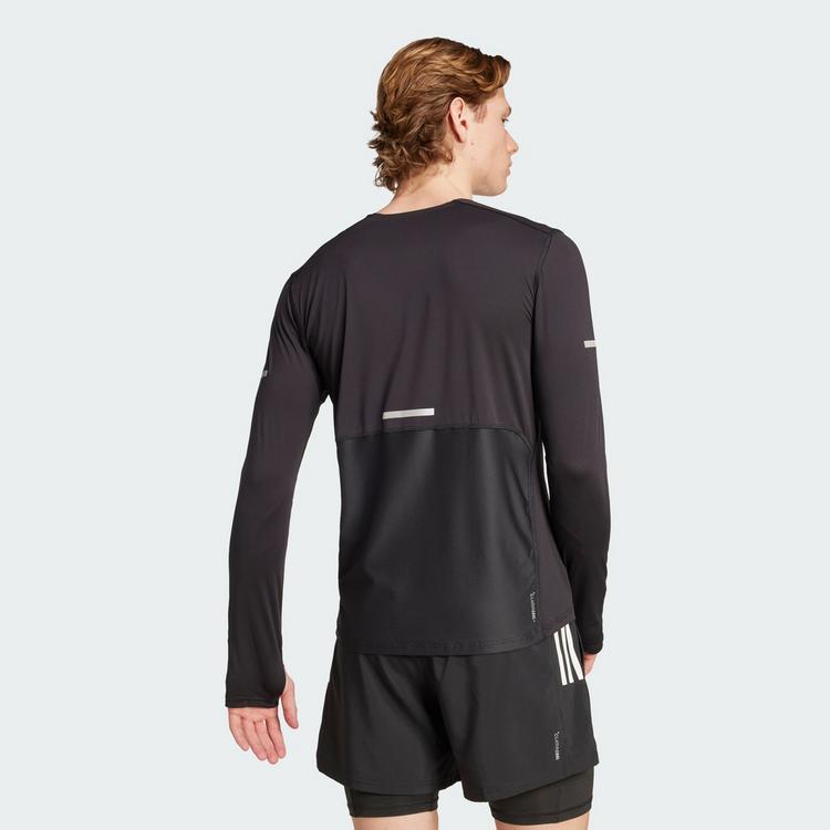 adidas adidas Adi365 Running CLIMACOOL+ Longsleeve Funktionsshirt Herren - Black - 1 | SportScheck