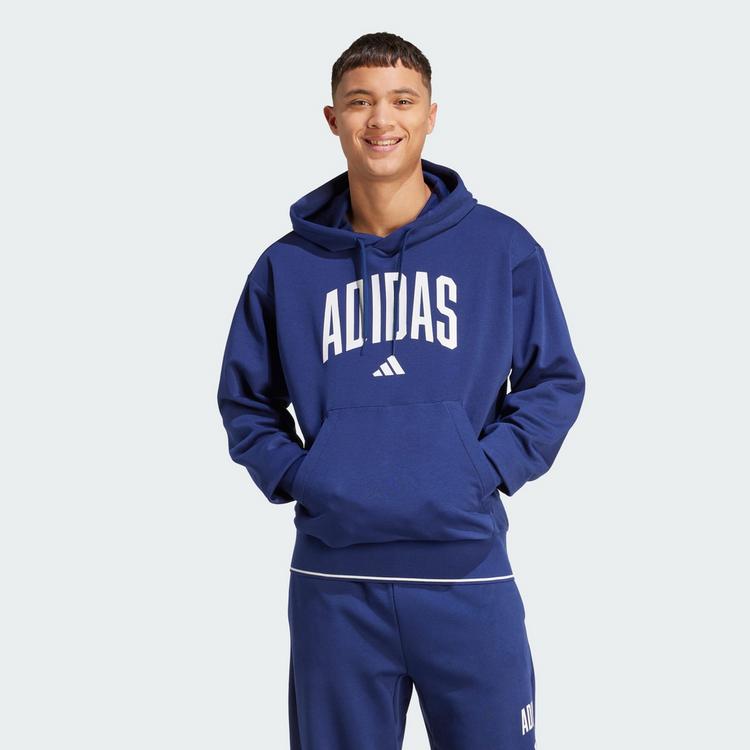 adidas adidas Collegiate Hoodie Hoodie Herren - Dark Blue / White - 0 | SportScheck