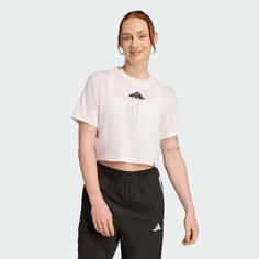 Rückansicht von adidas CLIMACOOL Vintage Graphic Trainingsshirt Funktionsshirt Damen White