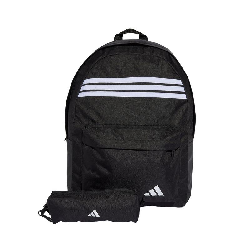 adidas adidas Classic 3-Streifen Horizontal Daypack - Black / White / White - 0 | SportScheck