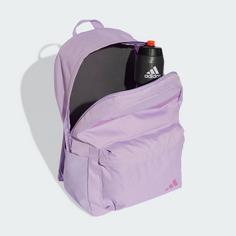Rückansicht von adidas Rucksack Classic 3-Streifen Horizontal Daypack Powder Plum / Preloved Purple / Preloved Purple