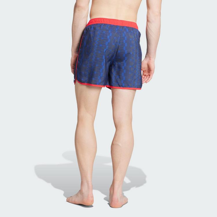 adidas adidas adidas Tom Daley Badeshorts Badehose Herren - Semi Lucid Blue / Pure Ruby - 1 | SportScheck