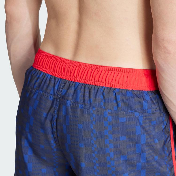 adidas adidas adidas Tom Daley Badeshorts Badehose Herren - Semi Lucid Blue / Pure Ruby - 1 | SportScheck