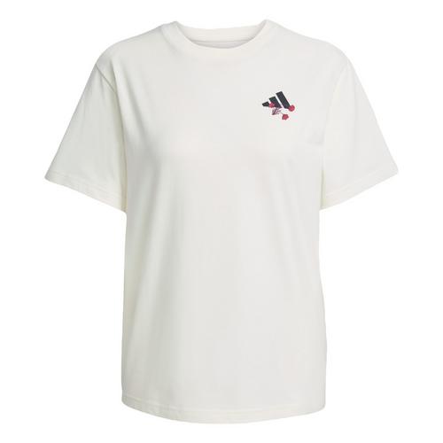 adidas Tiro Floral Graphic T-Shirt T-Shirt Damen