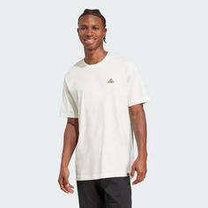 Rückansicht von adidas Mini Pizza Graphic T-Shirt T-Shirt Herren Off White