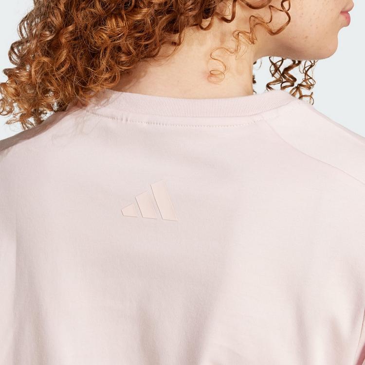 adidas adidas Cat Patch Grafik T-Shirt T-Shirt Damen - Sandy Pink - 0 | SportScheck