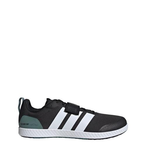 Rückansicht von adidas Die Total Weightlifting Schuhe Fitnessschuhe Core Black / Core Black / Grey Six