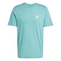 adidas Dog Sock Patch Graphic T-Shirt T-Shirt Herren - Preloved Teal