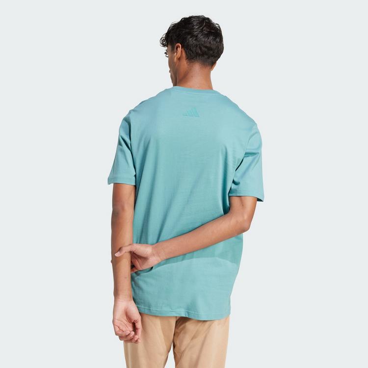 adidas adidas Dog Sock Patch Graphic T-Shirt T-Shirt Herren - Preloved Teal - 1 | SportScheck