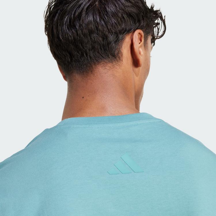 adidas adidas Dog Sock Patch Graphic T-Shirt T-Shirt Herren - Preloved Teal - 1 | SportScheck