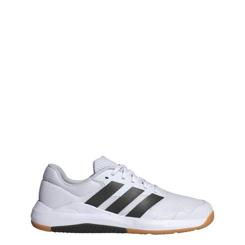Rückansicht von adidas Dropset Base Fitnessschuhe Herren Cloud White / Core Black / Lucid Red