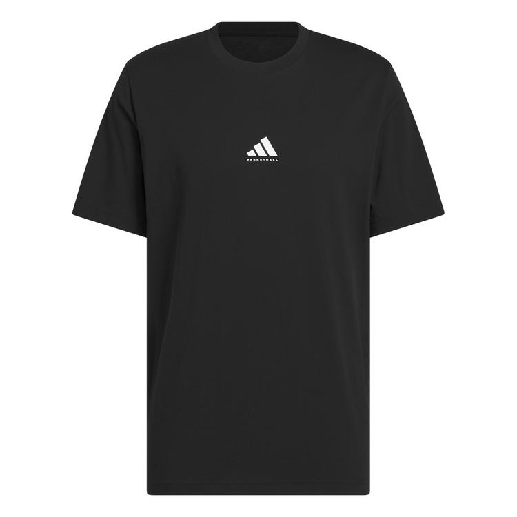 adidas adidas adidas Basketball Graphic T-Shirt Basketball Shirt Herren - Black / White - 0 | SportScheck